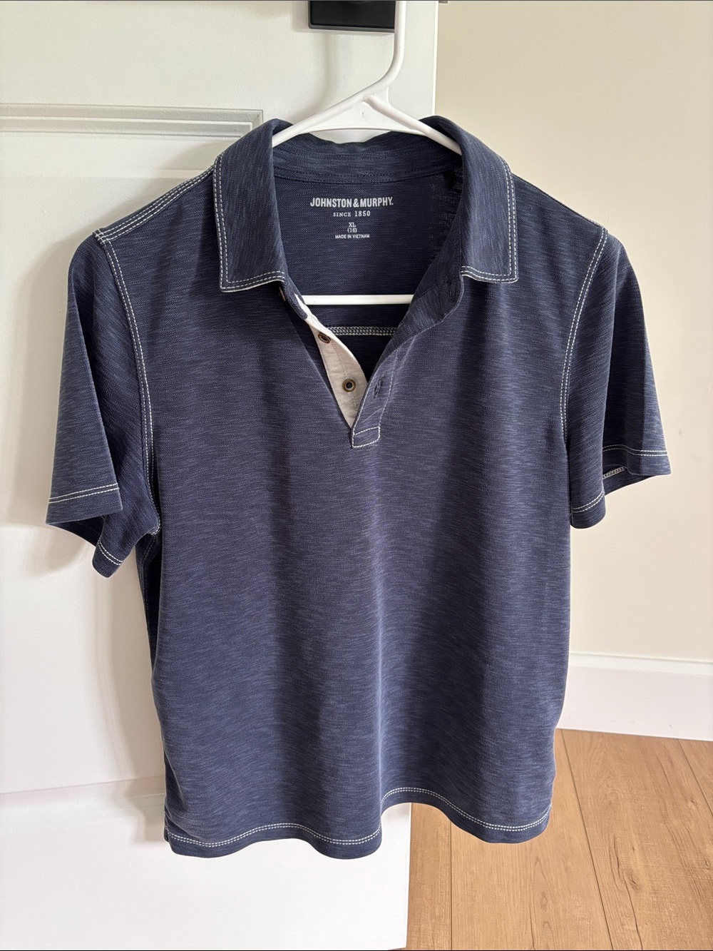Johnston & Murphy boys polo shirt XL 16